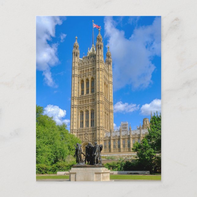 Postal Palacio de Westminster, Londres (Anverso)