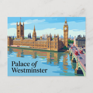 Postal Palacio de Westminster Reino Unido