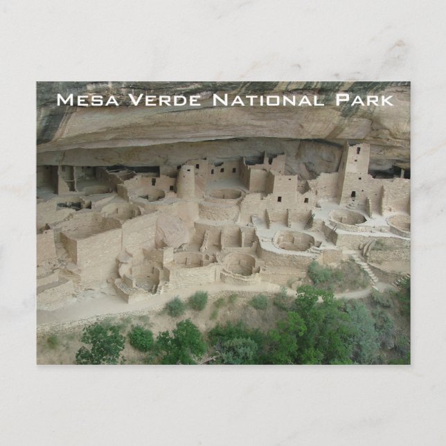 Postal Palacio del Cliff (Anverso)