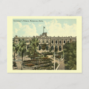 Postal Palacio del Gobernador, Matanzas, Cuba