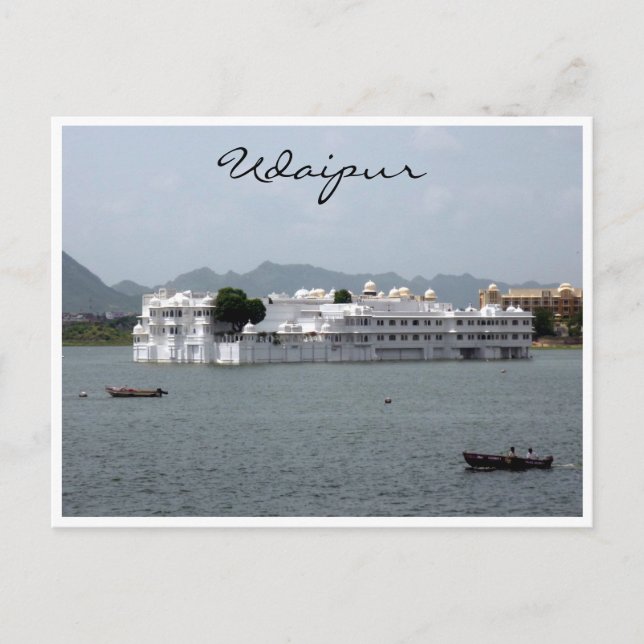 Postal palacio del lago (Anverso)