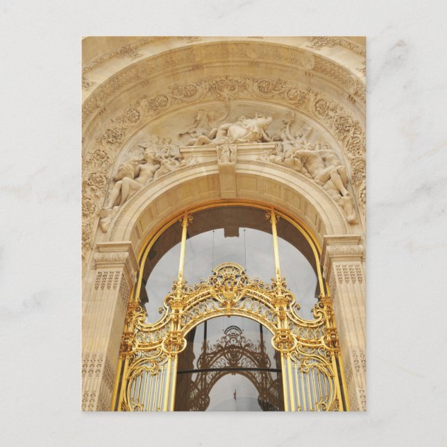 Postal Palacio del Petit, París (Anverso)