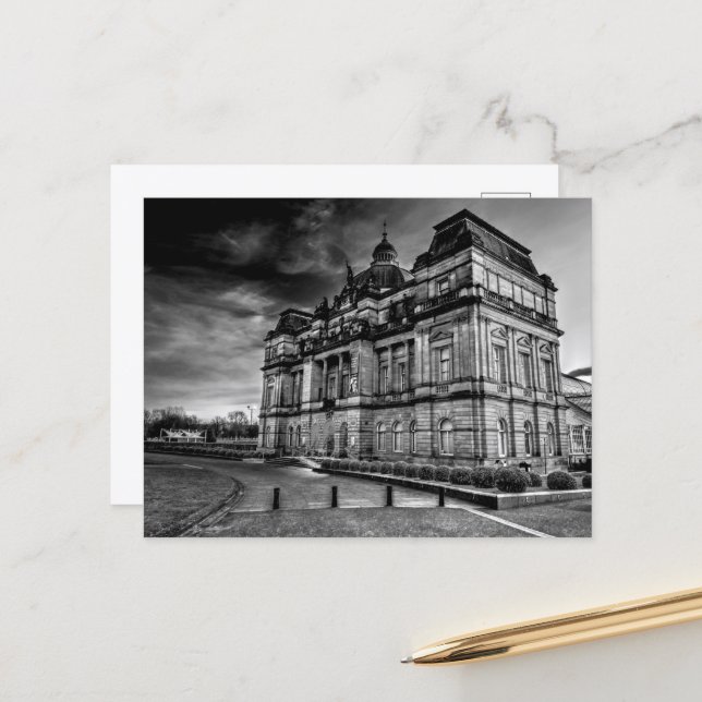 Postal Palacio del Pueblo, Glasgow Green, Postcard de Gla (Anverso/Reverso In Situ)