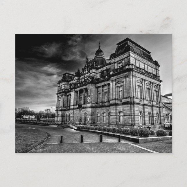 Postal Palacio del Pueblo, Glasgow Green, Postcard de Gla (Anverso)