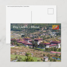 Palacio del rey en Thimphu - Bután