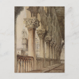 Postal Palacio Ducal (por John Ruskin)