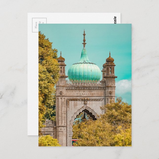 Postal Palacio Indio (Anverso / Reverso)