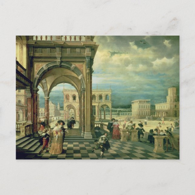 Postal Palacio Italiano, 1623 (Anverso)