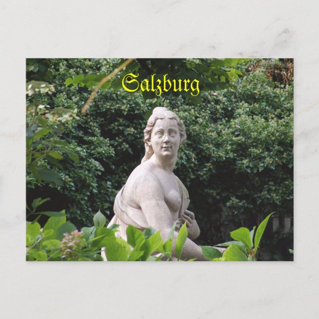 Postal Palacio Mirabell - Salzburgo (Anverso)