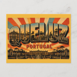 Postal Palacio Nacional de Queluz Portugal