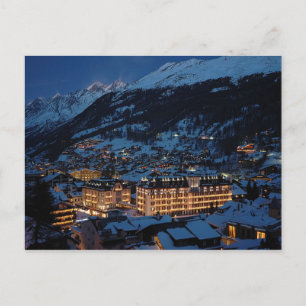 Postal Palacio Postcard Mont Cervin, Zermatt, Suiza