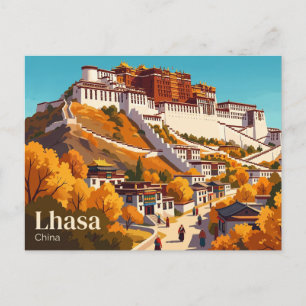 Postal Palacio Potala China