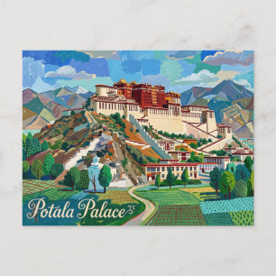 Postal Palacio Potala China