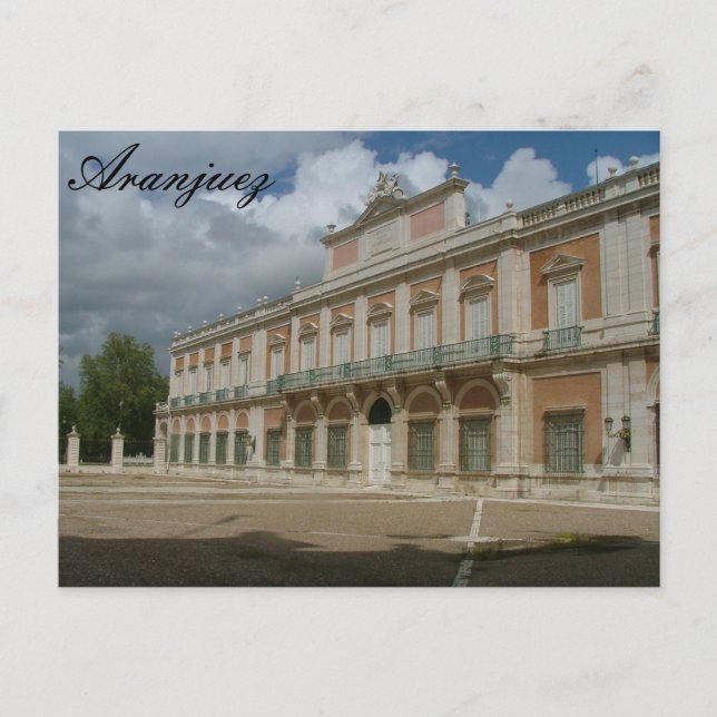 Postal Palacio Real (Anverso)