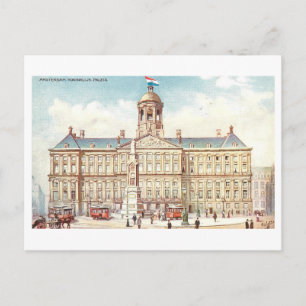 Postal Palacio Real Antiguo, Ámsterdam