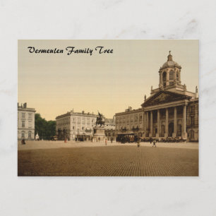 Postal Palacio Real, Bruselas, Bélgica