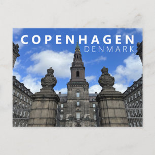 Postal Palacio Real Copenhague Dinamarca Escandinavia Mod
