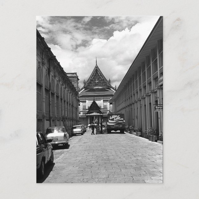 Postal Palacio Real de Bangkok (Anverso)