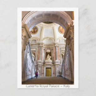 Postal Palacio Real de Caserta