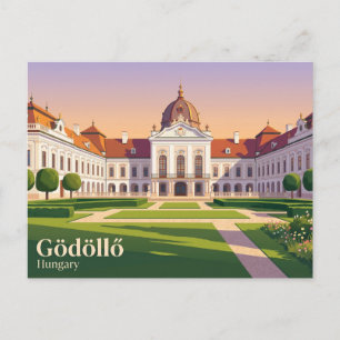 Postal Palacio Real de Gödöllő Hungría