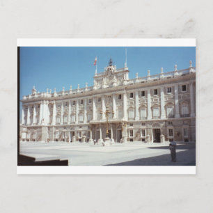 Postal Palacio Real, Madrid