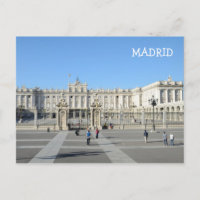 Palacio Real, Madrid Postcard