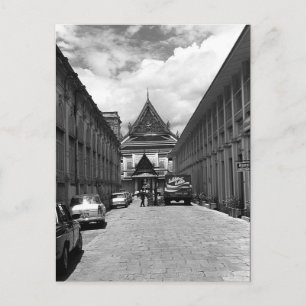 Postal Palacio real vintage Tailandia Bangkok