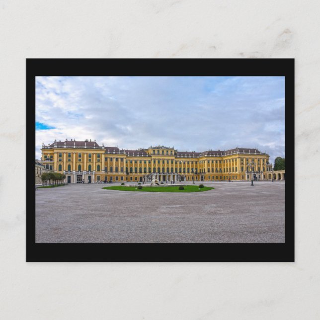Postal Palacio Schönbrunn, Viena, Austria (Anverso)