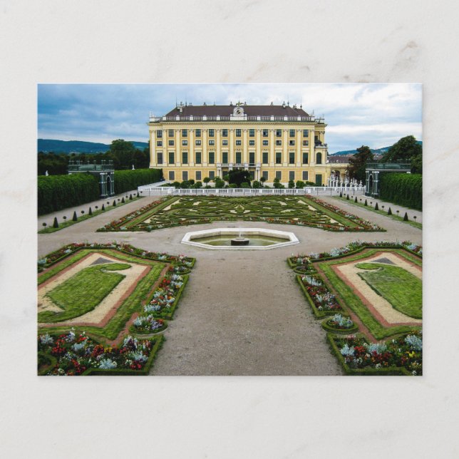 Postal Palacio Schonbrunn, Viena - Postcard (Anverso)