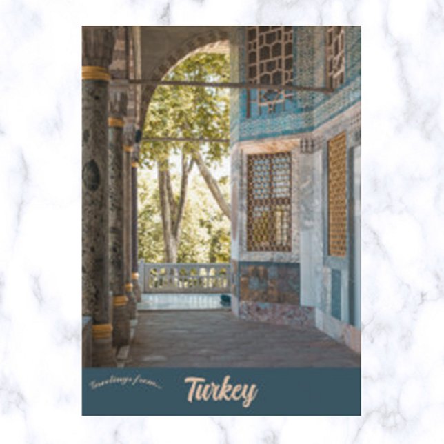 Postal Palacio Topkapi en Estambul Turquía (Subido por el creador)