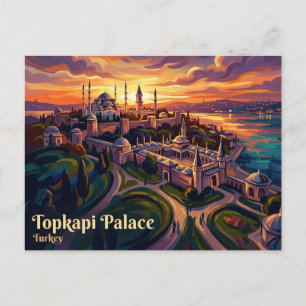 Postal Palacio Topkapi Turquía
