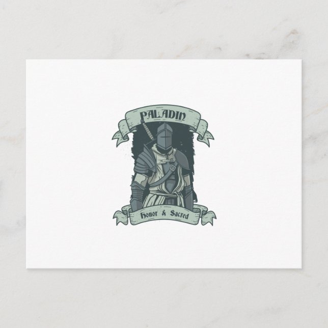 Postal Paladin (Anverso)
