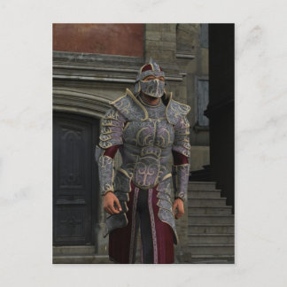 Postal Paladin Postcard