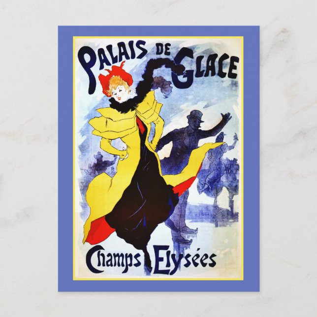 Postal Palais de Glace Champs Elysées (Anverso)