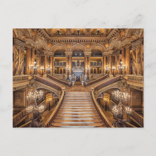 Postal Palais Garnier (Anverso)