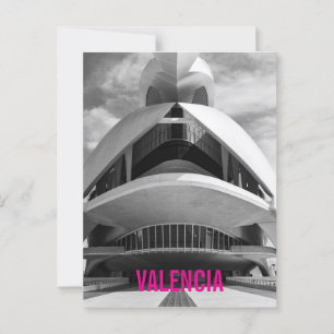 Postal Palau de les Arts Reina Sofía, Valencia