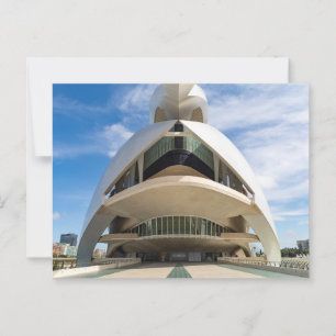 Postal Palau de les Arts Reina Sofía, Valencia