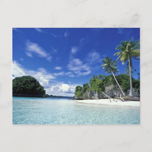 Postal Palau, Islas de Piedra, Isla de la Luna de Miel, M (Anverso)