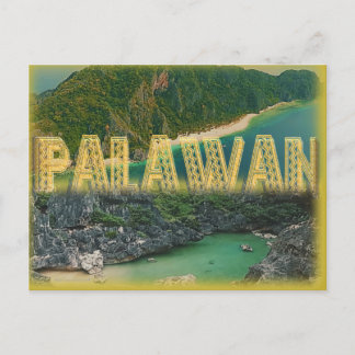 Postal Palawan "la mejor isla del mundo "