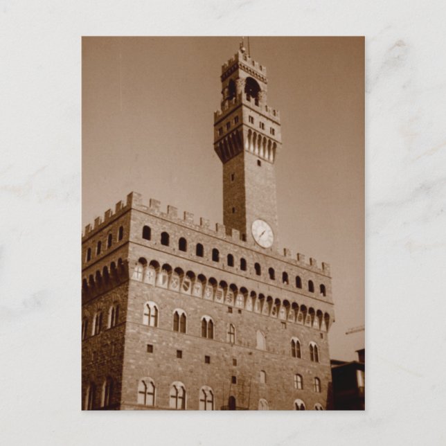 Postal Palazzo Vecchio (Anverso)