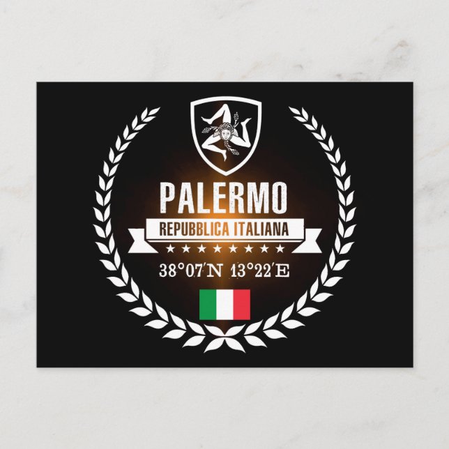 Postal Palermo (Anverso)