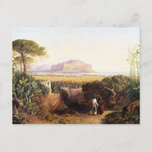 Postal Palermo, Sicilia, 1847 (aceite sobre lienzo)