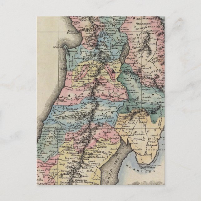 Postal Palestina 2 (Anverso)