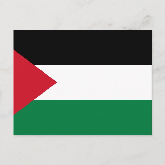 Postal Palestina, bandera de Palau (Anverso)