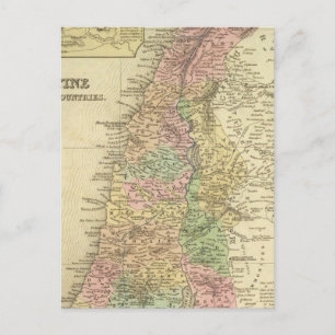 Postal Palestina y países adyacentes