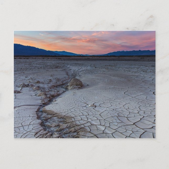 Postal Paleta de atardecer (Anverso)