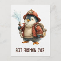 Paleta de Ping Pong de Bombero Pingüino de Inviern