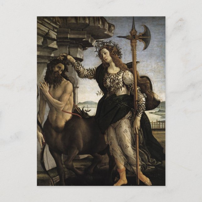 Postal Pallas y Centaur (Anverso)