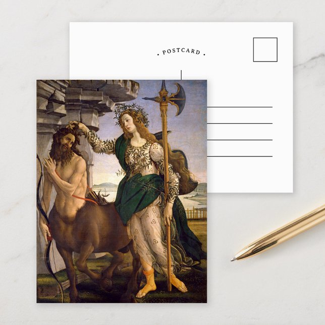 Postal Pallas y Centaur | Botticelli (Subido por el creador)