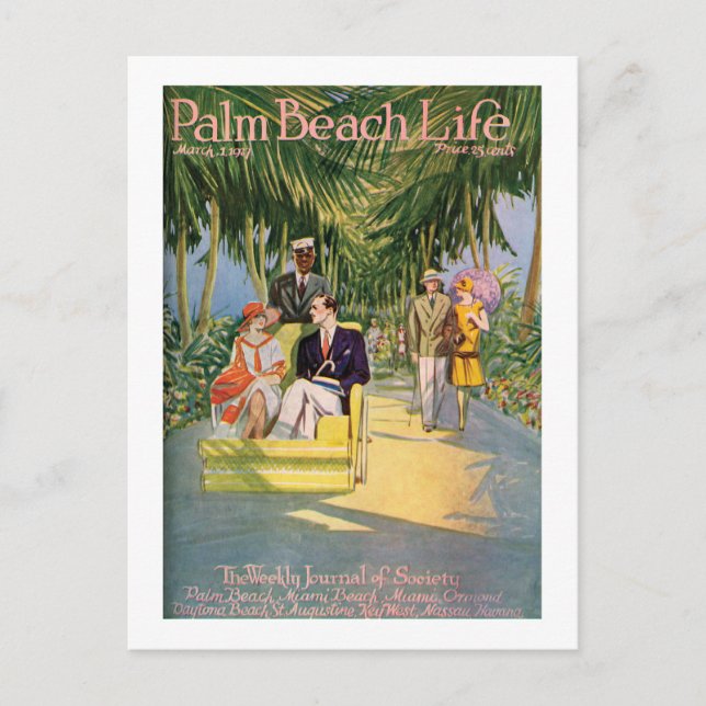 Postal Palm Beach Life #10 (Anverso)